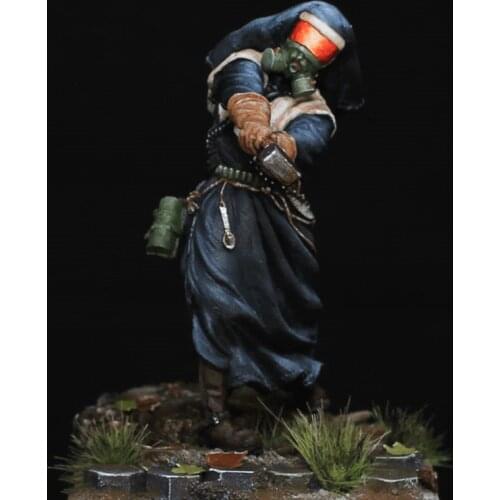 Self-assembled New Unassembled 1/35 modern man stand Resin Figure Unpainted Model Kit