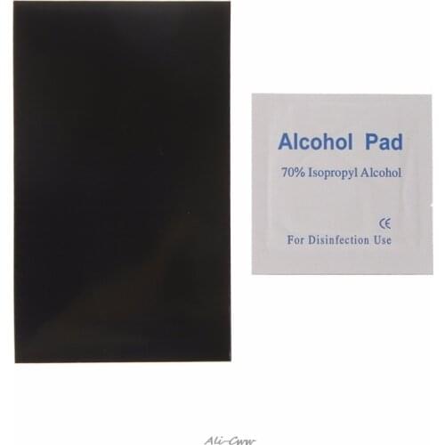 100x60mm Universal DIY 0.6mm Thickness Replacement Mouse Feet Mouse Skates Cut By Yourself Mouse Accessories Black