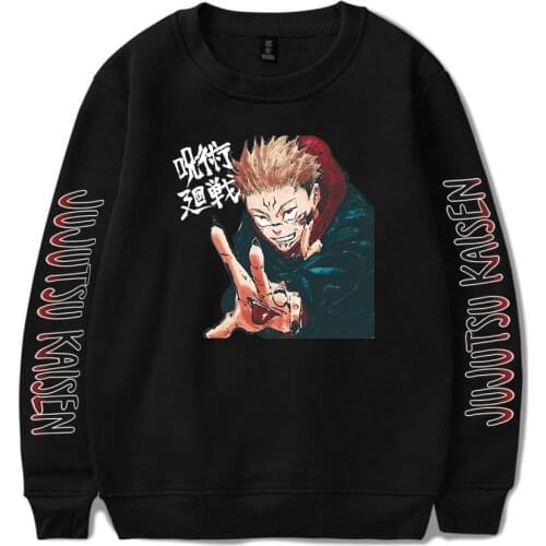 3D Jujutsu Kaisen Sweatshirt O-Neck Unisex Tracksuit Women/Men Long Sleeve Casual Sweatshirts 2020 Japanese Anime 3D Hoody Tops