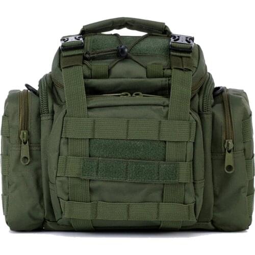 Outdoor Men Army Camping Hiking Hunting Bag Magazine-Pouch Fishing Bag Tactical Pockets Portable Fishing Waist Bag Camera Bag
