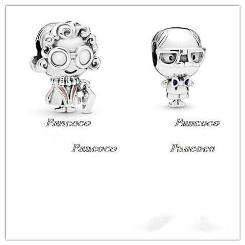 925 Sterling Silver Charm Alice in Wonderland Cheshire Cat Charm Bead Fit Women Pandora Bracelet & Necklace Diy Jewelry