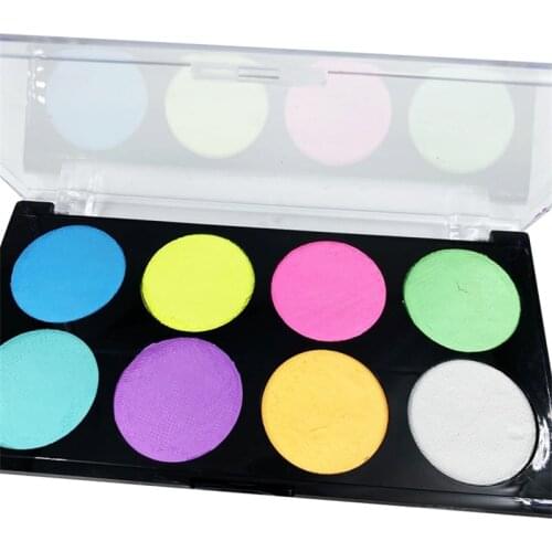 8 Color Face Paint Body Art Cosmetics Stage Performance Family Party Childrens Game Night Run Preferred