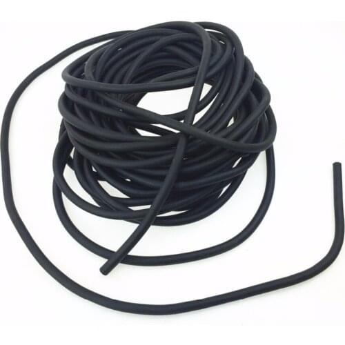 For automobile door O-shaped cylindrical waterproof soundproof strip Inserting solid sponge rubber seal 4 meters