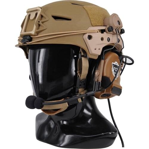 2020 New Arrive FCS C3 Tactical Hunting Headset COMTAC3 Adaptive Noise Canceling Headset for Shooting Airsoft