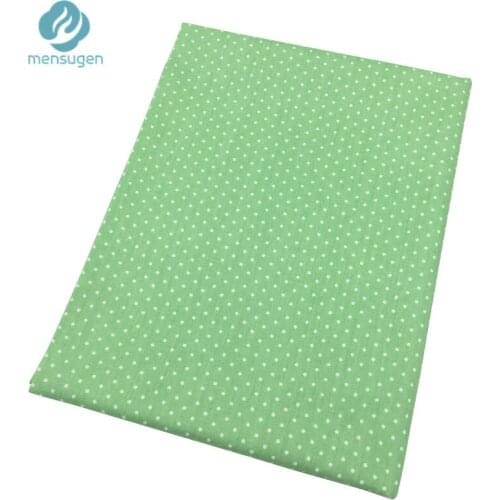 50cm*160cm Polka Dots Cotton Fabric for Patchwork Quilting Sewing Telas Cribs Pillows Doll Cloth Blankets Needlework Material