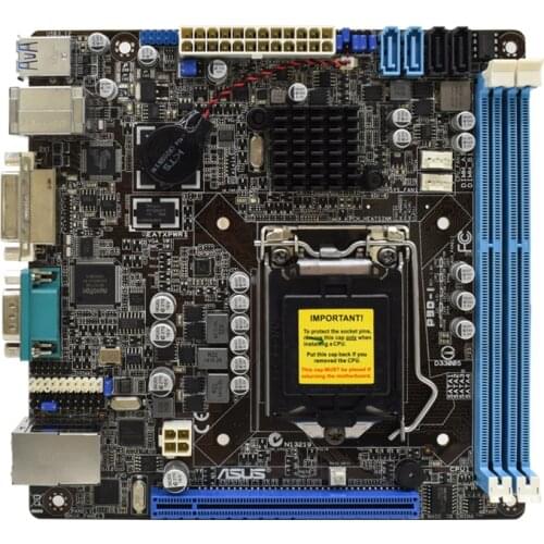 Asus P9D-I Intel Xeon Motherboard LGA 1150 DDR3 16 GB 1333 MHz Mini-ITX DIMM SATA3 Desktop used Motherboard