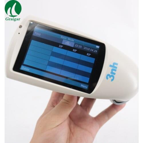 Multi-Angle Rechargeable NHG268 Glossmeter Glarimeter 20 60 85 Degree Precise Gloss Meter 20/60/85 with USB/RS-232 Interface