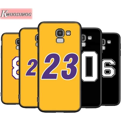 Lucky number 23 24 For Samsung Galaxy J8 J7 J6 J5 J4 J3 J2 Core Duo Prime Plus Star 2016 2017 2018 Soft Phone Case