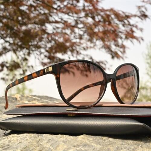Rockjoy cat eye sunglasses women tortoise brown sun glasses for female