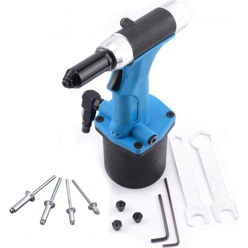 3/32"-3/16" Stainless Steel Rivet Core Pulling Rivet Gun Industrial Grade Pneumatic Nail Gun 2.4 3.2 4.0 4.8MM Blind Rivet Gun
