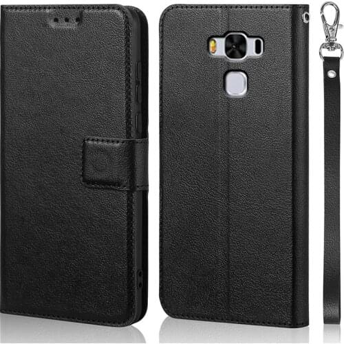 Luxury Flip Case for Asus Zenfone 3 Max ZC553KL X00DD X00DDA Original Book Design Leather Phone Coque Wallet Capa Stand With