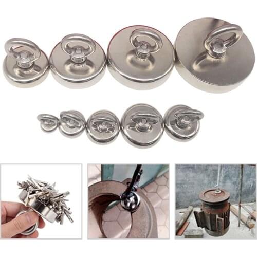 Super Strong Magnet Fishing Powerful Magnetic Search Magnet Aimant Puissant Neodymium Magnets Salvage Fishing Hook Magnets