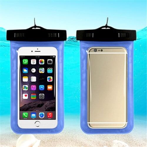 Waterproof Phone Case With Clips Drifting Swim Dive Bag Phone Accessories