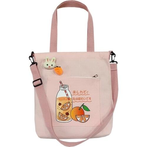 PURFAY Canvas Capacity Women Shoulder Bag Cotton Tote Shopper Bag Eco Reusable Travelling bag Sport Bag Cloth Messenger Bag