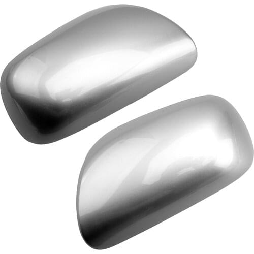 1 Pair Silver Car Front Left Right Side Mirror Cap Cover Housing Fit for Toyota Corolla 2007 2008 2009 2010 2011 2012 2013