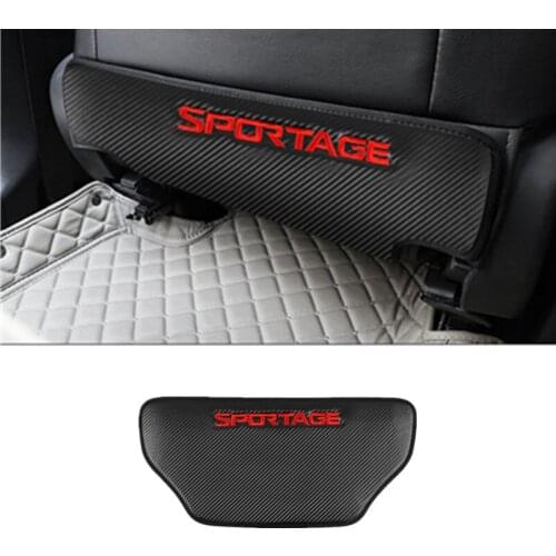 1pcs Car Seat Back Anti-Kick Cushion Pad Rear Seat Passenger Anti-Dirty Kick Pad for KIA Sportage Accessories