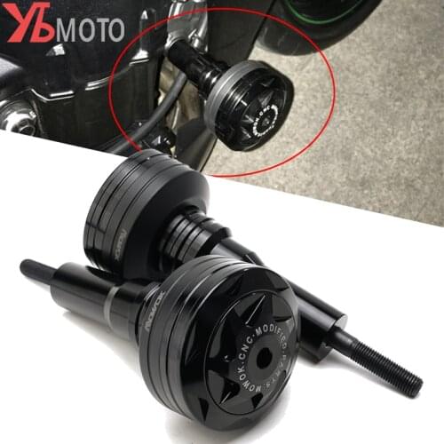 2 Pcs For Honda Rebel 500 2017-2020 2018 2019 2021 Motorcycle Aluminum Frame Slider Guard Falling Protection Crash Protector