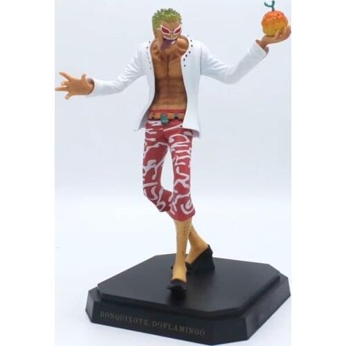 23CM Japanese anime figure one piece Donquixote Doflamingo action figure collectible model toys for boys