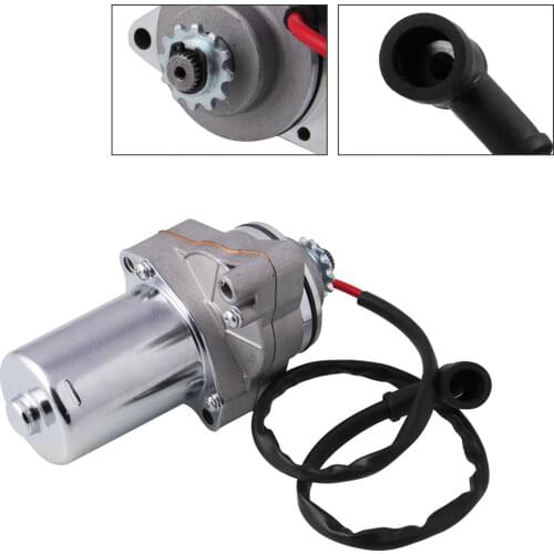 Electric Starter Motor Starting 50 cc 90 cc 110 cc 125 cc 140cc Off-Road Motorcycle ATV Cafe Racer Scooter Accessories