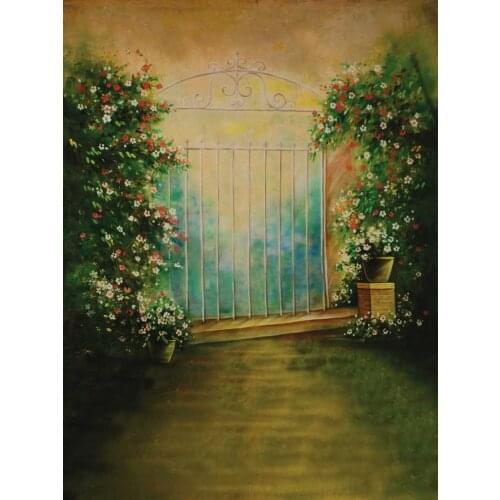 Life Magic Box photo studio background garden Wallpaper of Photography studio backdrop S-1722