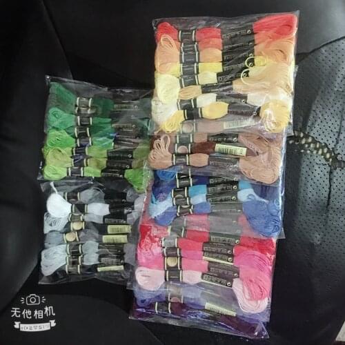 Cxc DIY DMC threads 927-961 Embroidery Floss Embroidery 10PCS/lot 8M Cross-stitch kit Cross stitch Floss Kits 11.12