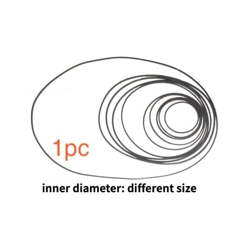 1mm transmission rubber drive belt for walkman repeater cassette deck counter audio tape recorder for OLYMPUS PEARLCORDER-S