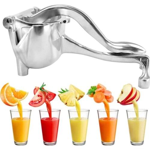 Manual Juice Squeezer Aluminum Alloy Hand Pressure Juicer Pomegranate Orange Lemon Sugar Cane Juice Kitchen Fruit Tool