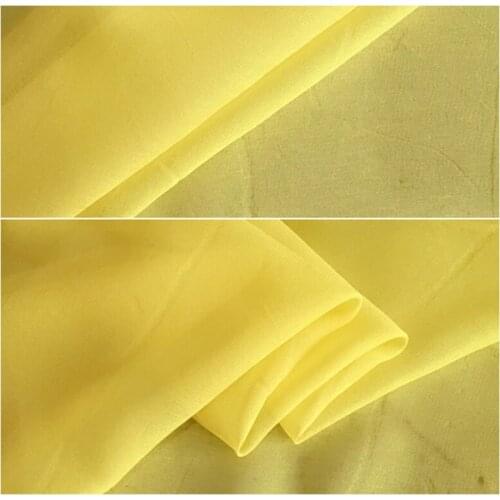 Fashion 100% pure Mulberry Silk Georgette Silk Fabric wide silk scarf Mulberry B35