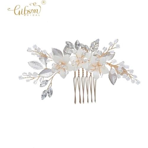 Country Wedding Hairstyle Accessories Hair Comb Bridal Handmade Headpiece For Women Headwear