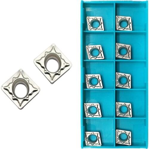 10pcs CCMT09T308 FG CT3000 Cermet Grade External Turning Tools Carbide Insert Lathe Cutter Tool Tokarnyy Turning Insert