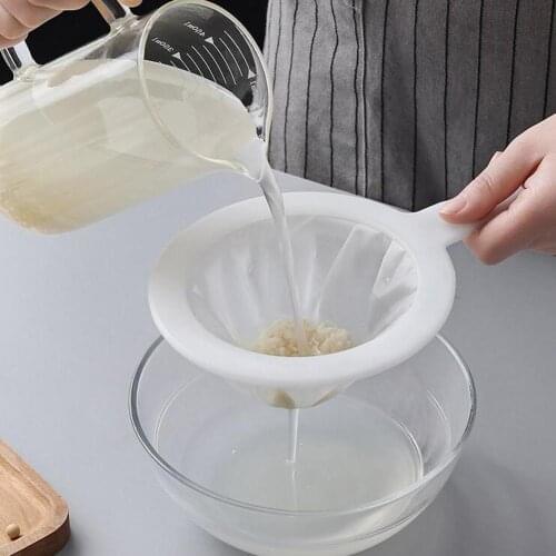 100/200/400 Mesh Home Handheld Coffee Tea Leaf Filter Strainer Sieve Colander Reusable Coffee Funnel Easy Clean