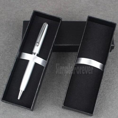 100Pcs/lot Black Blue Delicate Pen Package Gift Box Birthday Christmas Party Favor Business Gift Pen Storage Box