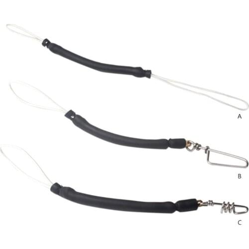 12cm Spearfishing Shockcord Bungee with Swivel Snap Clip for Speargun Shooting Drop Shipping