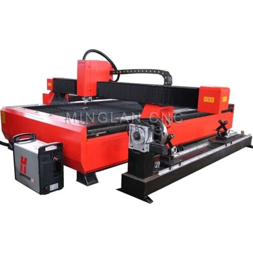 1530 CNC plasma cutting machine with rotary