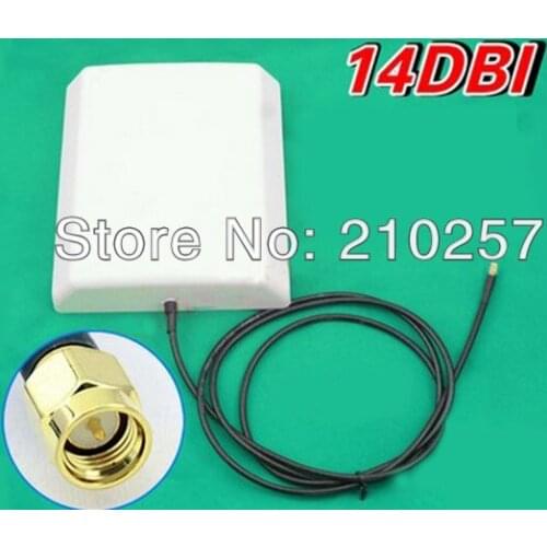 Free Shipping 1pcs 14dbi HIgh Gain 3G Antenna GSM Directive With Sma Male Connector