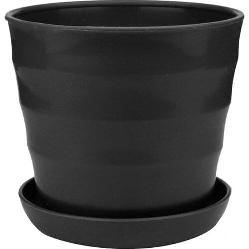 Plant Flower Pots Plastic Starting black Universal Soft Flowers Nursery Seeds Storage Pots Container Garden Decoration Z30606
