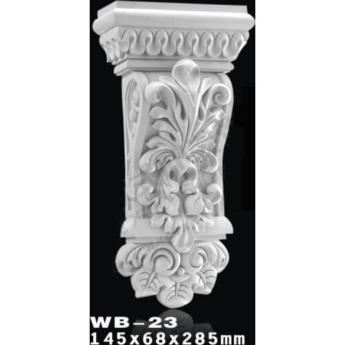European style PU polyurethane corbel fireplace decoration entrance decor corridor portal decorating components