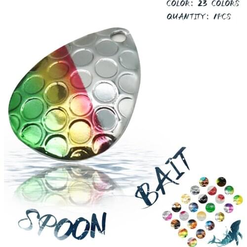 KoKossi 1PCS Sinking Fishing Lure Artificial Hard Bait Metal Sequin Bait Spoon Wobblers Colorful Lake Sea Fishing Tackles Tools