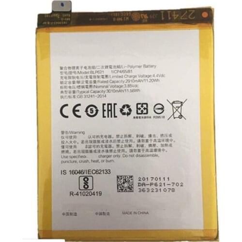 New battery for Oppo BLP621 R9S R9SM R9ST R9STM new mobile phone battery