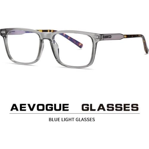 AEVOGUE Anti Blue Light Glasses Men Computer Glasses Fashion Eyewear Women Prescription Glasses Unisex AE0992