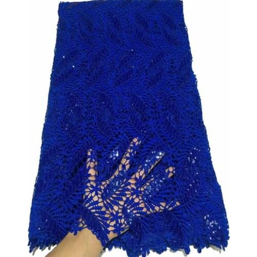 Popular Sequins 2020 Latest Nigerian milk silk Fabric High Quality African Laces Fabric for Wedding Dress French Cord Lace YTB95