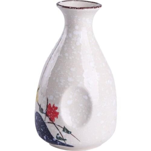 Japanese Handmade Hip Flask Set Ceramics Light Luxury Hip Flask Art Sealed Jar Groomsmen Gifts Vintage Licor Hip Flasks ED50JH