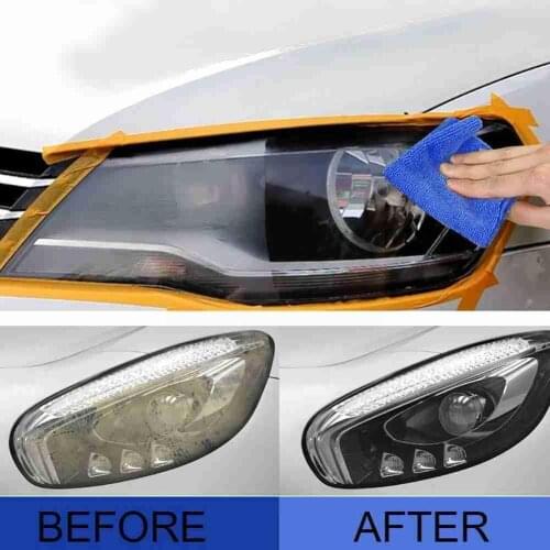 10/30/50ML Car Headlight Repair Fluid Scratch Remove Polish Cleaning Refurbishment Car Agnet Set Headlight Coating Accessor Q0D1