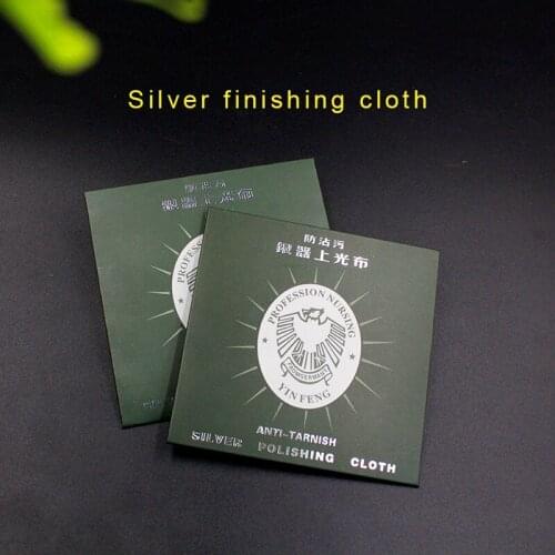 Wholesale Lot 20PCS Silver Polishing Cloth Jewelry Cleaning Gold And SilverJewelry Polishing ClothFree Shipping
