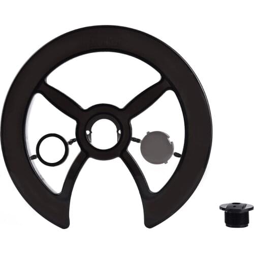 Mountain Bike Crank Protector 42T/44T/46T Chainring Protection Cover Bicycle Crankset Guard Chainwheel Accessories