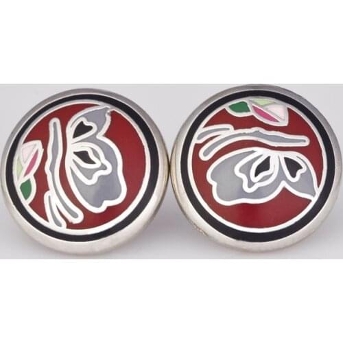 Newest Arrivals Mysterious Style Enamel Jewelry Stud Earrings,1 pair/pack