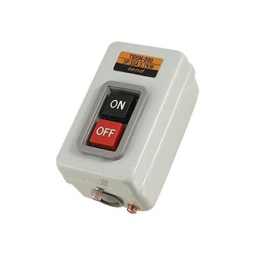 NO OFF 2 Positions Power Push Button Switch 30A 3.7Kw