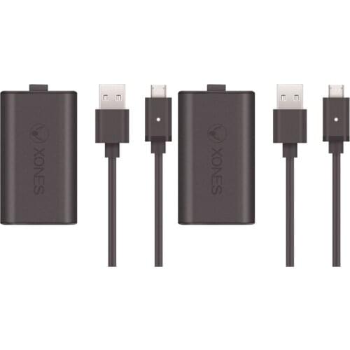 1/2pcs Lithium Polymer Battery with USB Charging Cable for ONE XSX Wireless Game Controllers
