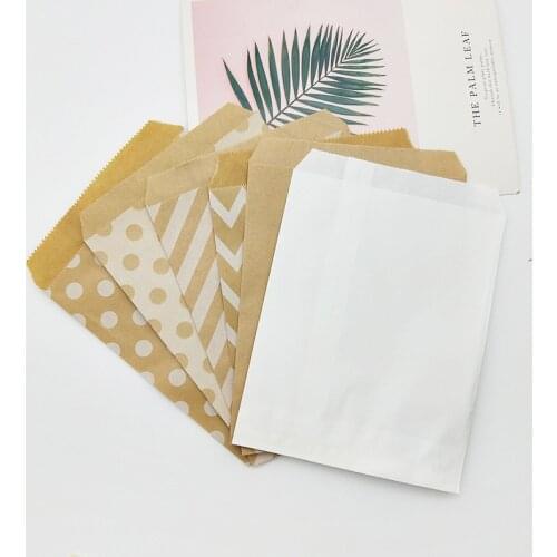 Small Kraft Paper Bags 100pcs flat merchandise bags 4" x 6" product packaging shop supplies rustic wedding mini treat bag