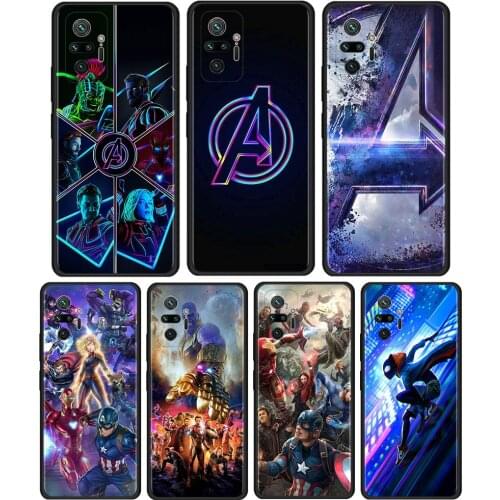 Чехлы для телефонов Xiaomi Redmi Note 9 Pro 5G MARVEL China At AliExpress